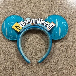 Disney Blue Mickey Ears Headband